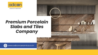 Premium Porcelain Slabs and Tiles Company