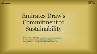 emirates draw s commitment to sustainability