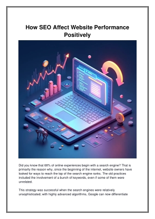 Positive Impact of SEO on Website Performance