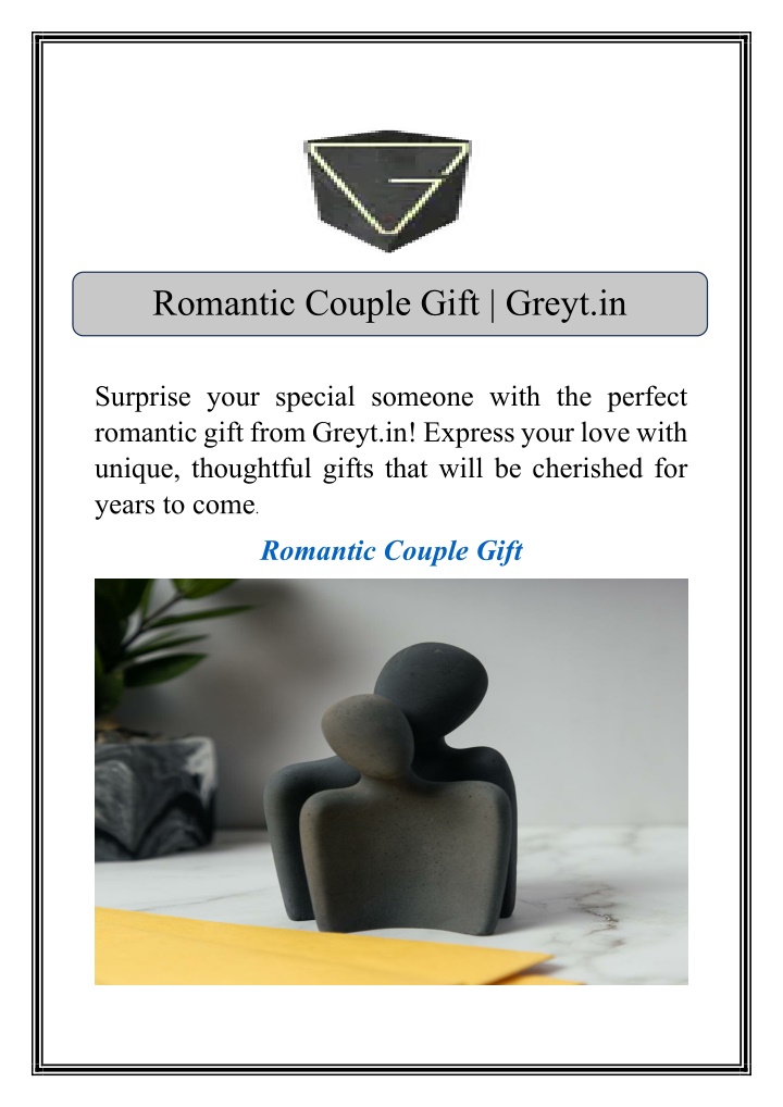 romantic couple gift greyt in