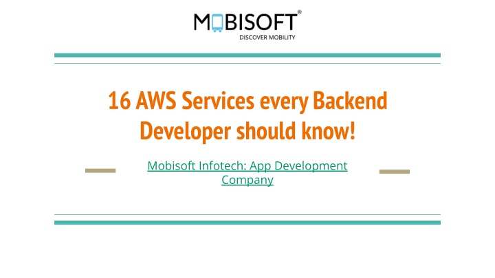 16 aws services every backend developer should