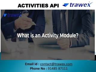 activities api