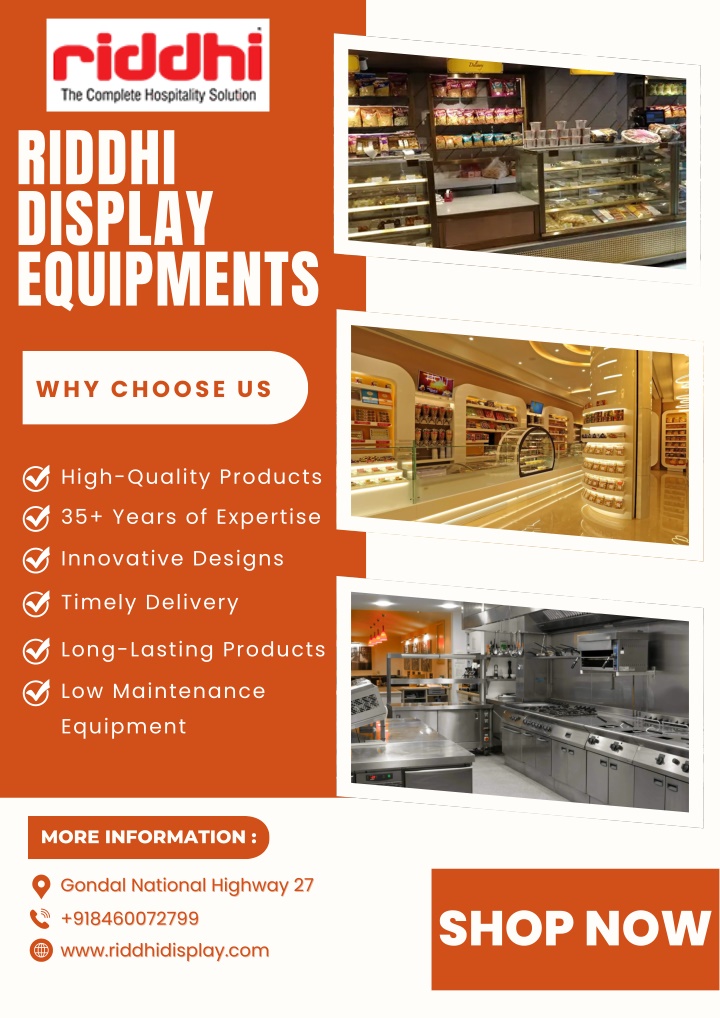 riddhi display equipments