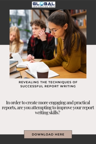 Revealing the Techniques of Successful Report Writing