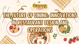 the future of dining innovations in restaurant