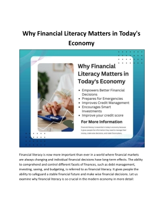 How Financial Literacy Shapes Economic Success – John Polit’s Perspective