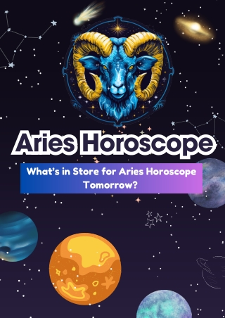 Aries Horoscope Tomorrow