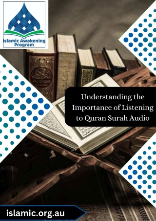 Understanding the Importance of Listening to Quran Surah Audio