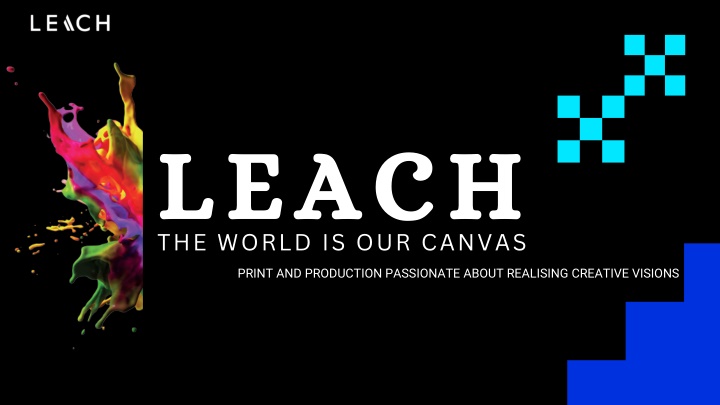 leach the world is our canvas