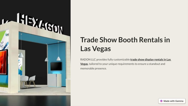 trade show booth rentals in las vegas