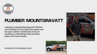 Plumber Mountgravatt | Need Plumber Services | Innovation Plumbing