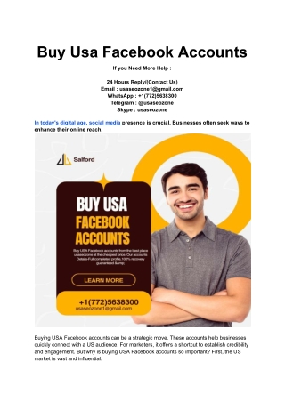 Buy Usa Facebook Accounts (3)