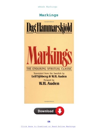 eBook Markings