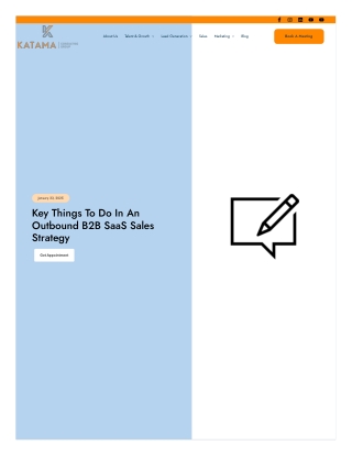 Key Things To Do For B2B SaaS Outbound Sales Development