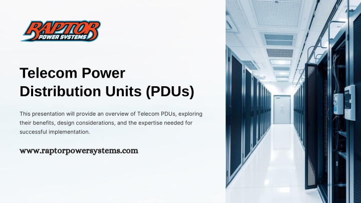 telecom power distribution units pdus