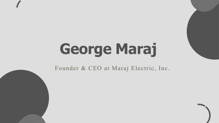 george maraj