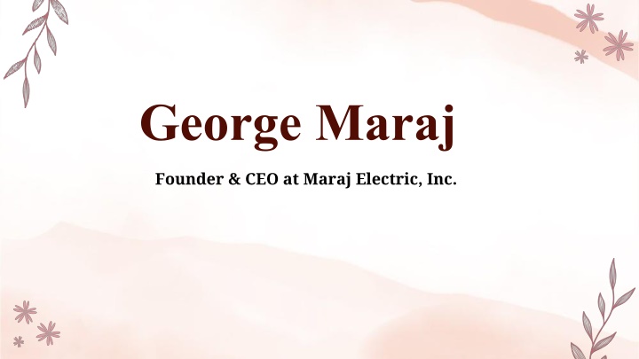 george maraj