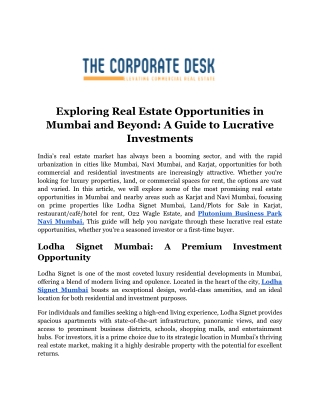 About Us - Expert Real Estate Services in Mumbai & Navi Mumbai