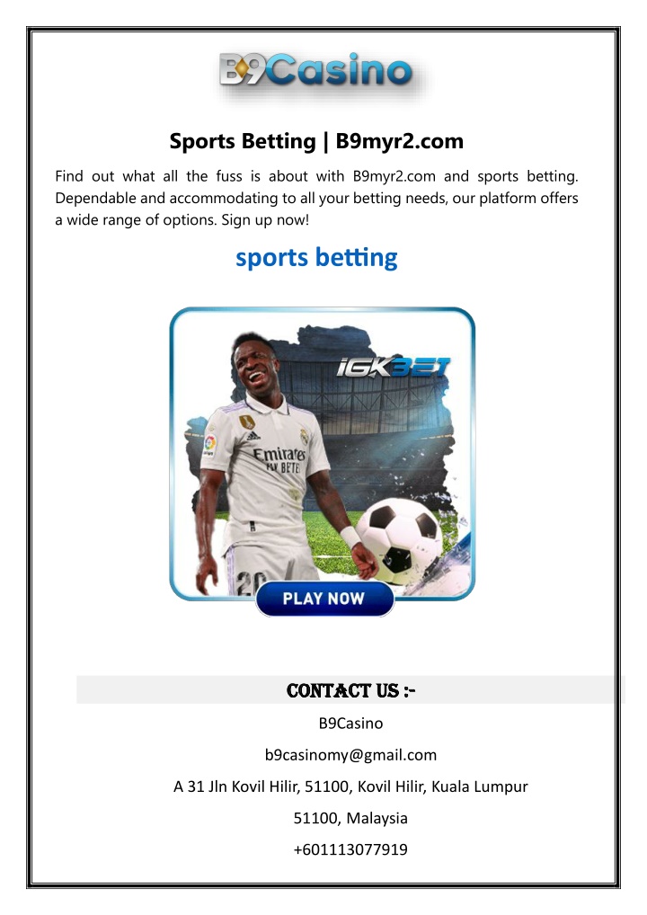 sports betting b9myr2 com