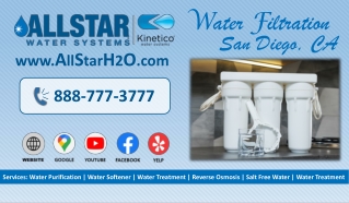 Water Filtration San Diego, CA