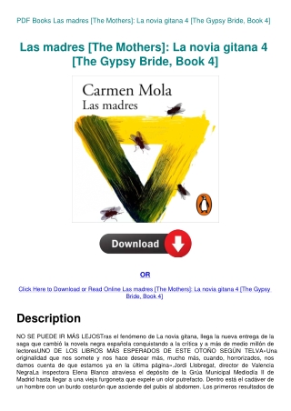 PDF Books Las madres [The Mothers] La novia gitana 4 [The Gypsy Bride  Book 4]