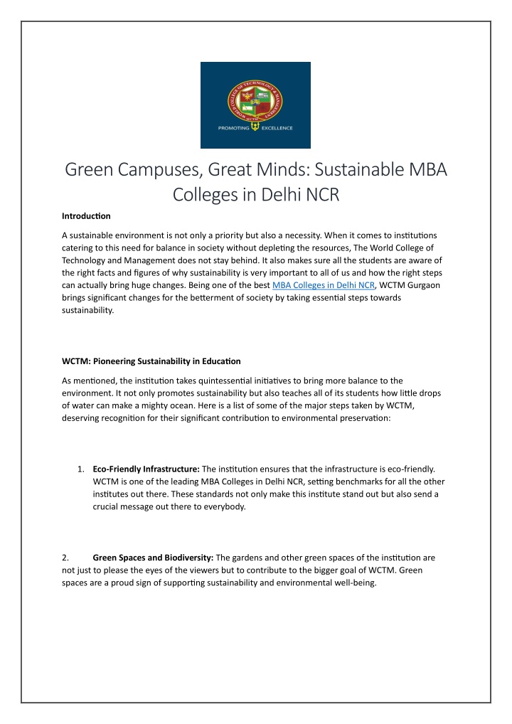 green campuses great minds sustainable