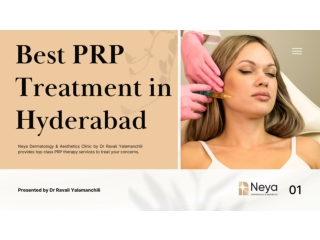 Enhance Hair Density and Skin Radiance with PRP Treatment | Dr. Ravali