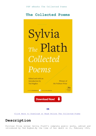 PDF eBooks The Collected Poems