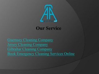 our service