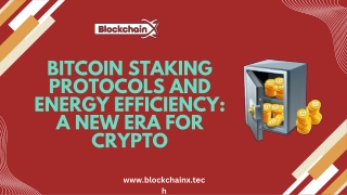 bitcoin staking protocols and energy efficiency