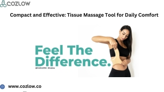 compact and effective tissue massage tool