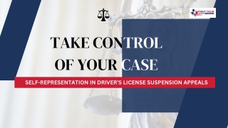Your Guide to License Suspension Appeals
