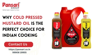 Why Cold Pressed Mustard Oil is the Perfect Choice for Indian Cooking