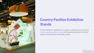 Benefits of Country Pavilion Stands