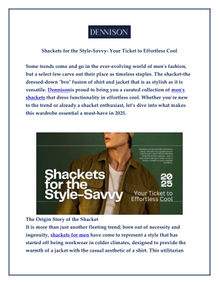 shackets for the style savvy your ticket