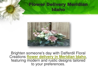 Flower Delivery Meridian Idaho