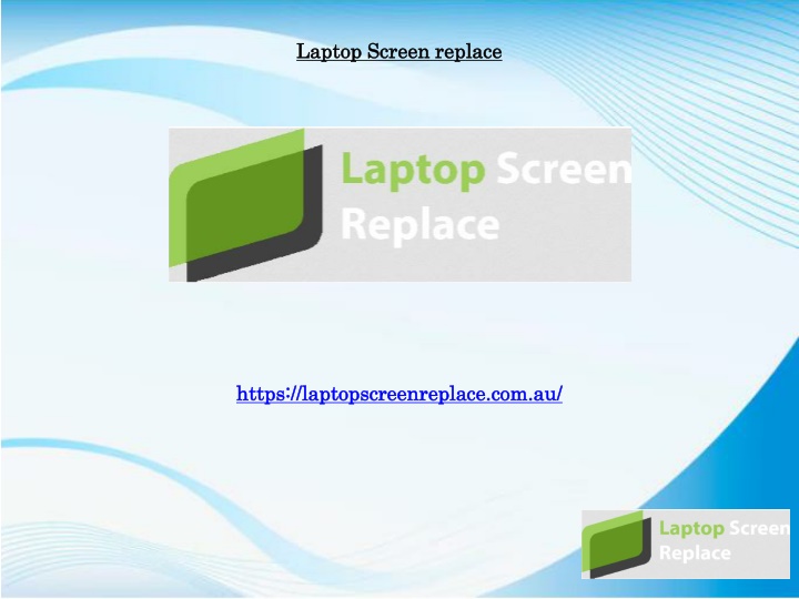 laptop screen replace