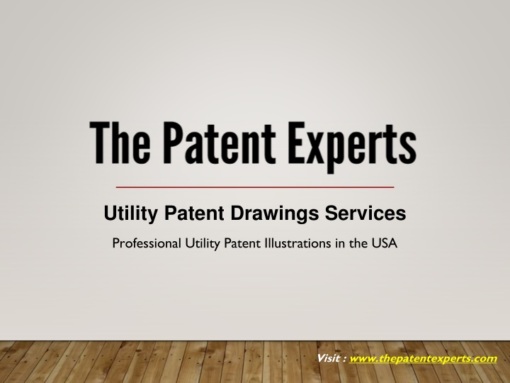 utility patent drawings services