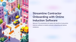 Online Induction Software for Contractor Training Solutions