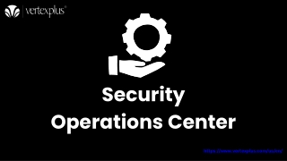 Next-Gen SOC Security Services for Unmatched Cyber Protection