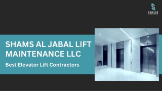 shams al jabal lift maintenance llc