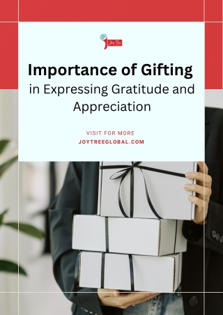 The Role of Gifting in Expressing Gratitude and Appreciation