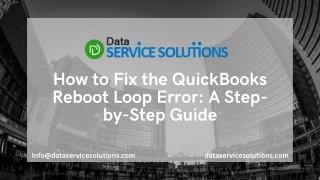 How to Fix the QuickBooks Reboot Loop Error A Step-by-Step Guide