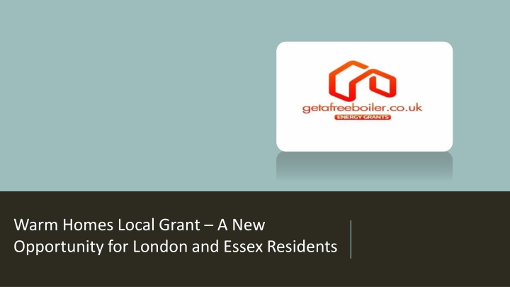 warm homes local grant a new opportunity