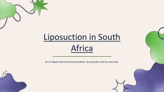 Liposuction