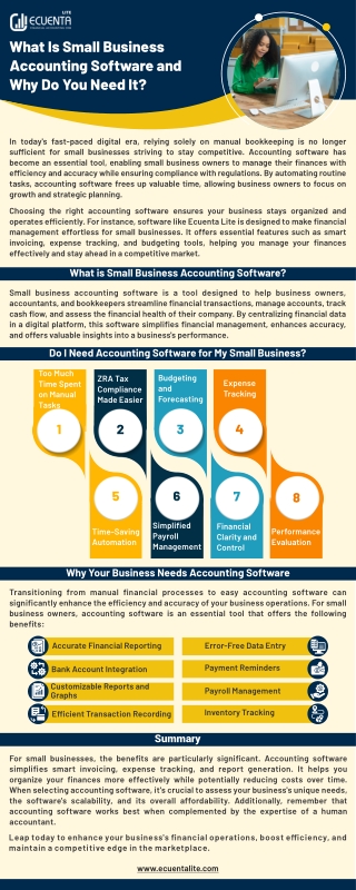 what is small business accounting software
