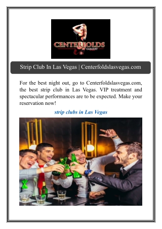 Strip Club In Las Vegas | Centerfoldslasvegas.com