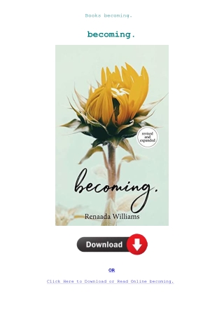 Books  becoming.