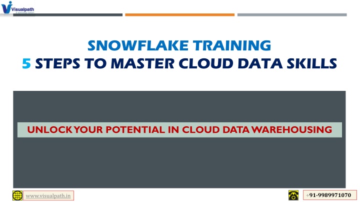 snowflake training 5 steps to master cloud data skills