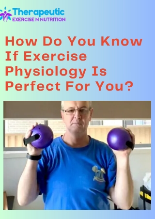 how do you know if exercise physiology is perfect